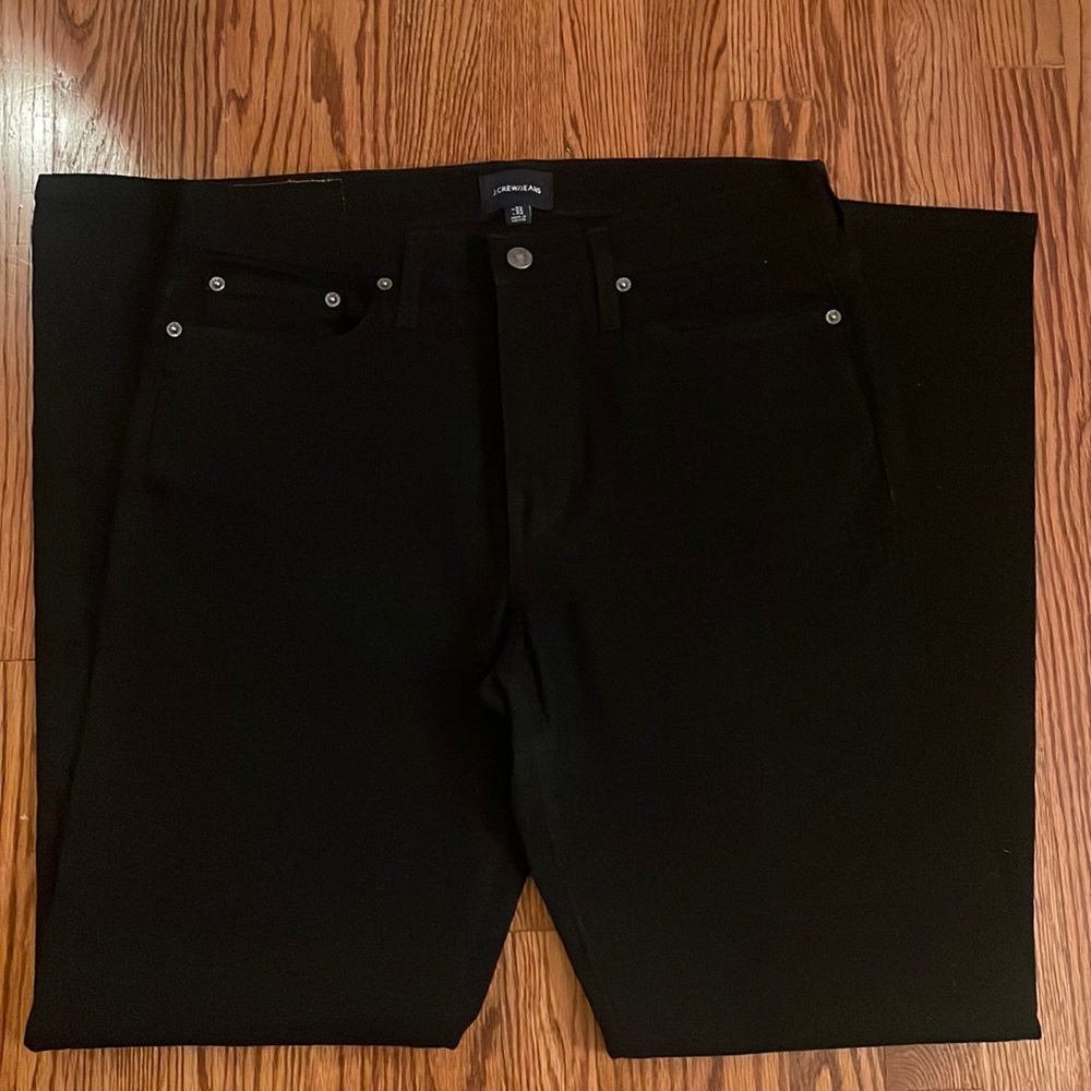J Crew Black Jeans size 32W 32L